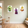 thumbnail image 2 of ZHONGYUTONG 3 Pieces Funny Kitchen Wall Art Picture Frame Whimsical Pickle Canvas Prints Food Posters Humorous Vegetable Fruit Painting Dining Room Decor (16.00" x 24.00" x 3PCS), 2 of 5