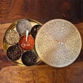 thumbnail image 1 of Handcrafted Indian Brass Spice Box Masala Container With 7 Compartments and Lid |Masala Box Dabba Set | Food Spice Storage Rack | Storage Box Masala Dani| 7 Inch, 1 of 6