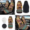 thumbnail image 2 of HUIACONG Cute Cow Car Interior Accessories Set of 12 Auto Seat Covers Wheel Cover for Car Car Seat Belt Pads Cover Car Trash Can Rearview Mirror Cover All Season Fit for Most Car SUV, 2 of 6