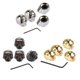 thumbnail image 5 of Soidarity Perilla de volumen en forma de esqueleto, 4 Uds., perilla de Control de tono de guitarra eléctrica, piezas de instrumentos musicales tipo M6 Accesorios para instrumentos musicales plata Soidarity OD0073-01, 5 of 6