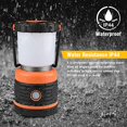 thumbnail image 5 of Camping Lantern, USB Rechargeable 800 Lumen LED Outdoor Lights, 3 Modes Emergency Light, 5 of 5