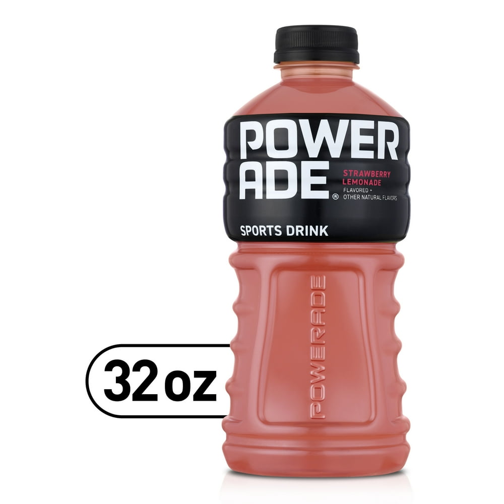 POWERADE Strawberry Lemonade, ION4 Electrolyte Enhanced Fruit Flavored
