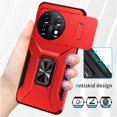 thumbnail image 3 of Funda para GANGXUN OnePlus 11 5G - Soporte metálico, Función magnética, Rojo, 3 of 5