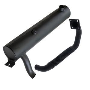 CARTEX Exhaust Muffler 7100840 With Pipe 6701151 for FITS Bobcat Loader S130 S150 S160 S175 S185 T140 751 753 763 773 7753