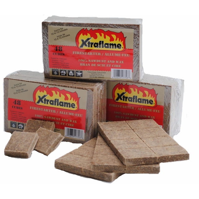 Xtraflame Firestarter Featuring 48 Cubes