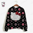 thumbnail image 3 of Sudadera con capucha de HELLO KITTY para mujer, ropa de calle con estampado de manga larga, estilo Harajuku, para otoño, 3 of 5