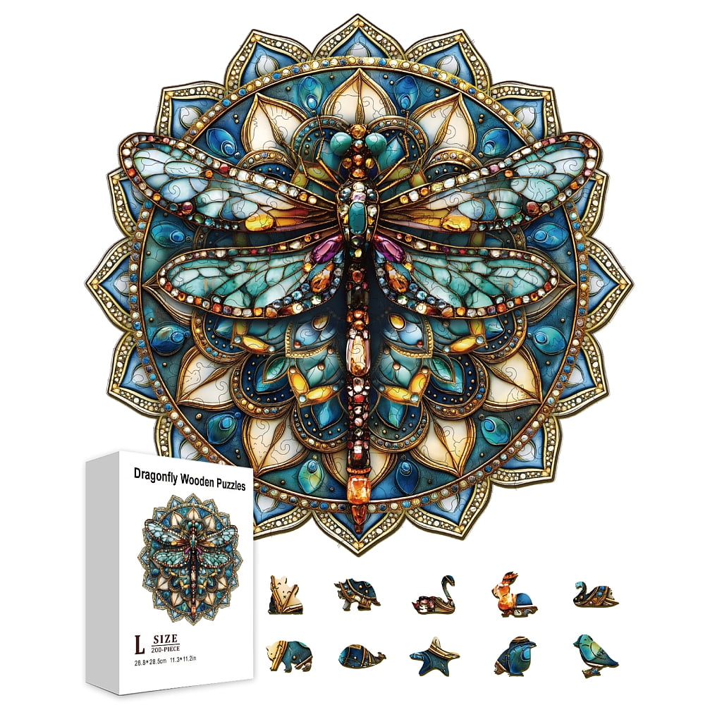 USToyOutlet Dragon Figurine Puzzles - 3D Dragons - 12 Eggs