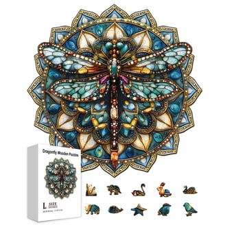 USToyOutlet Dragon Figurine Puzzles - 3D Dragons - 12 Eggs