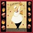 thumbnail image 2 of DiPaolo, Dan 15x15 White Modern Wood Framed Museum Art Print Titled - Cupcake addiction, 2 of 4