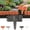 Black, variant on Imitation Stone Garden Fence Plastic Retaining,DIY Garden Edging Border,Interlocking No Dig Decorative Garden Fence, for Yard, Patio, Outdoor