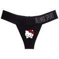 thumbnail image 3 of Kawaii Hello Kitty Sanrio Anime Tanga Sexy para mujer, correas de flejado para mujer, bragas de tentación Sexy delgadas, regalo de cumpleaños Kawaii, 3 of 4