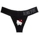 thumbnail image 3 of Kawaii Hello Kitty Sanrio Anime Tanga Sexy para mujer, correas de flejado para mujer, bragas de tentación Sexy delgadas, regalo de cumpleaños Kawaii, 3 of 4