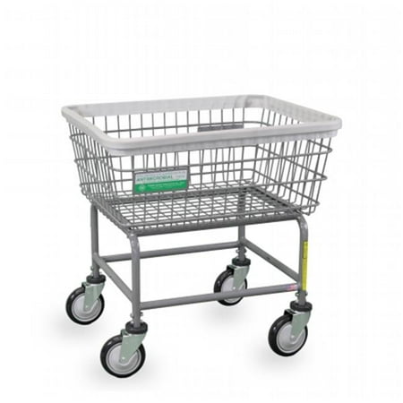 - r&b wire products 100e-anti antimicrobial standard laundry cart