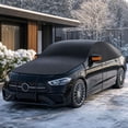 thumbnail image 5 of Winter Car Magnetic Snow Cover Waterproof Thickened Half Car Cover Windshield Ice Snow Protector for Vehicle Outdoor Parking, 5 of 6