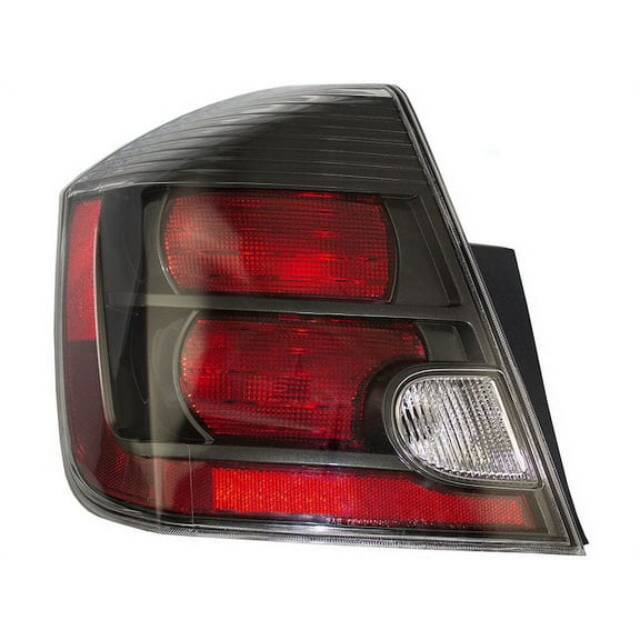 Left Tail Light Assembly - Compatible with 2010 - 2012 Nissan Sentra Sedan 4-Door 2011