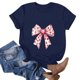 thumbnail image 5 of RKSTN Valentines Gift Valentine Shirts for Women Oversized Crewneck Valentine's Day Graphic Print Short Sleeve T Shirts Pullover Top Womens Casual Round Neck Plus Size Loose Comfy Summer Tee Shirts, 5 of 6