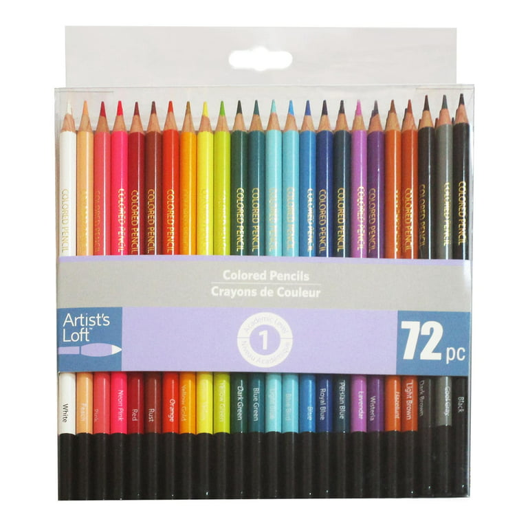 FKSDHDG 72/100 Colored Pencil Fine Art Lapis de cor 72 cores Profissional  Colored Pencils 72 Lapis Artist Crayons Sketch (Color : A, Size : 72 Colors)