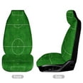 thumbnail image 3 of American Football Team Field Car Seat Covers,Universal Auto Front Seats Protector Fits for Car,SUV Sedan,Truck, 3 of 6