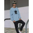thumbnail image 2 of Sea Turtle Bold Silhouette Sweatshirt Men -Image by Shutterstock, Male 3X-Large, 2 of 4