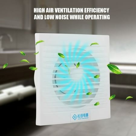 12w 220v wall mounted exhaust fan low noise home bathroom kitchen garage air vent ventilation - Kitchen Exhaust Fans Wall Mount 12w 220v wall mounted exhaust fan low noise home bathroom kitchen garage air vent ventilation - Kitchen Exhaust Fans Wall Mount