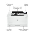 thumbnail image 4 of HP LaserJet Pro 4001n Ethernet and USB Connectivity Monochrome Printer, 4 of 9
