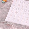 thumbnail image 4 of Bet Letter Number Cake Keychain Mould Fondant Silic Diy Mold, 4 of 5