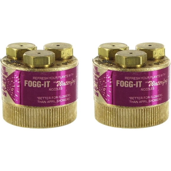 Fogg-It Misting Watering Nozzle 1 GPM - Fine Volume (Pack of 2)