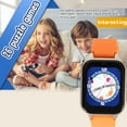 thumbnail image 3 of Reloj Inteligente para Niños de 3 4 5 6 7 8 9 10 11 12 Años con 26 Juegos Cámara Alarma Video Reproductor de Música Podómetro Linterna Regalo de Cumpleaños, 3 of 8