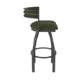 thumbnail image 4 of 861 Artemis 36" Swivel Bar Stool with Pewter Finish and Canter Pine Seat and Back, 4 of 5