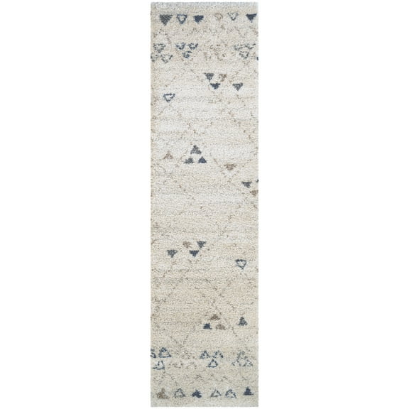Couristan Bromley Jakarta Area Rug, 2'2" x 7'10" Runner, Ivory-Caramel-Black