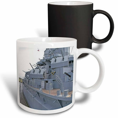 

3dRose USS Alabama Battleship Memorial Park Mobile Alabama - US01 MGI0027 - Mark Gibson Magic Transforming Mug 11oz