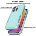thumbnail image 3 of For Apple iphone 14 Pro Phone Case, Ebizware Heavy Duty Shockproof Case [Military Grade Drop Tested] Dual Layer Full Body Protective Cover for iphone 14 Pro - Mint Green, 3 of 8