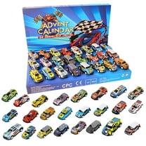 Advent Calendar Set 24 Days Countdown Surprise Toy Cars Christmas Racing Excitement Unleash The Thrill Holiday