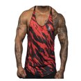 thumbnail image 1 of Hombres Gimnasio Culturismo Sin mangas Top Entrenamiento masculino Ejercicio físico Chaleco deportivo tholdsy FS10991-10, 1 of 7