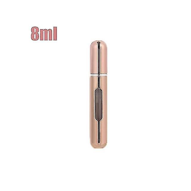 Mini bomba de llenado inferior portátil, botella pulverizadora rellenable de Perfume, envases cosméticos vacíos, botella atomizadora de viaje, 5ml, 6ml y 8ml