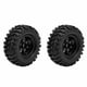 thumbnail image 1 of 2 neumáticos de goma de 1,9 pulgadas y 96 mm con llantas de aleación para coche trepador de control remoto Axial SCX10 1/10, 1 of 8