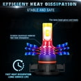 thumbnail image 4 of D1S/D1R HID Headlight High/Low Beam+ H16/5202 LED Fog Bulbs Car Bulbs 35W 12000LM,4Pcs, 4 of 15