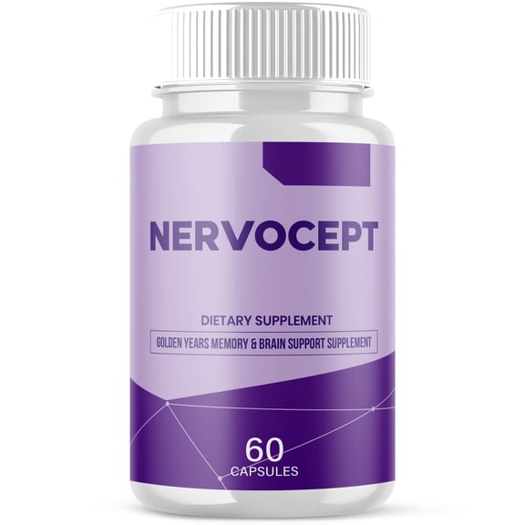 Nervocept Advanced Nerve Health Support Pills Natural Vitamin Supplement Nervo Cept 60 Capsules