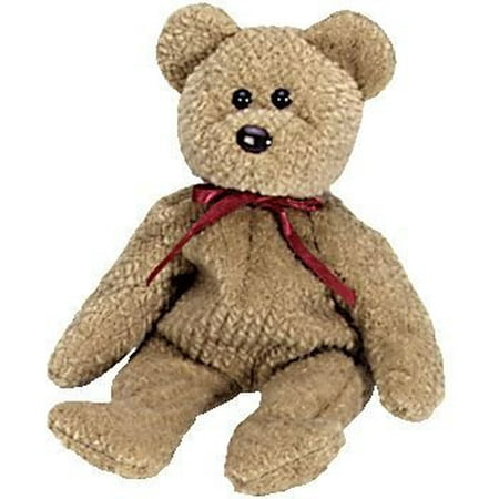 Curly Beanie Baby - 1 X TY Beanie Babies Curly Bear Plush Toy Stuffed Animal by Unknown, Approx. 8 1/2 inches stretched out By G99728074