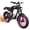 Black, variant on Electric Bike for Adults, 750W Peak 1500W Motor, 20"x4" Fat Tire, E Mountain Bike, 48V/15.6AH Battery,UL2849