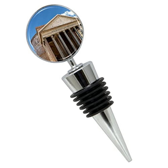 Rome Pantheon Wine Bottle Stopper In Gift Box, Perfect For House Warming Gift