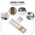 thumbnail image 3 of GOOHOCHY 1 Set Sliding Latch Silver Stainless Steel Anti Theft for Bedroom Locking Homeowners, 3 of 8