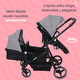 thumbnail image 4 of Carriola Gemelar Premium Ibaby Mellizi Posiciones Multiples gris, 4 of 9