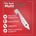 thumbnail image 2 of Multiherramienta KeysMart 5 en 1 con cortador de cajas regla palanca destornillador Phillips y Plano, 2 of 3