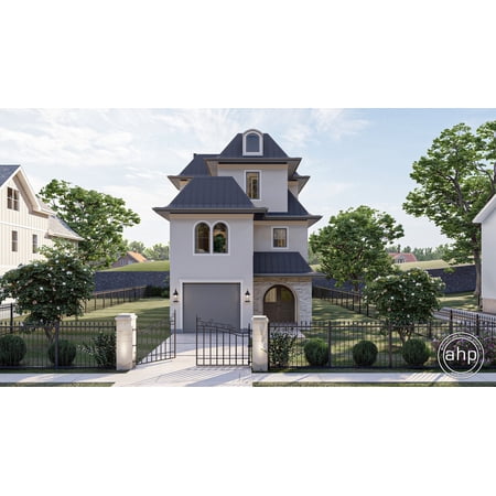 Advanced House Plans: Builder Ready Blueprints | Chateaubriant 30140 | 3 Story Plan