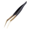 thumbnail image 3 of Curved Eyelash Extension Tweezers High Density Grafting Stainless Steel Curved Point Lash Tweezers, 3 of 23