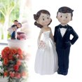 thumbnail image 3 of Pareja Estatuilla Estatua Abrazada Amantes Ornamento Boda Aniversario Regalos G Sunnimix Figura de resina de pareja de amor, 3 of 6