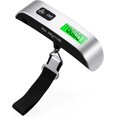 thumbnail image 1 of Electronic Luggage Scale, Portable Scale Travel Suitcase Scale, Luggage Scale Suitcase Temperature Measurement Function, Suitcase Scale Tare Function MAX 50 kg/ 110lb for Travel (Withou, 1 of 5