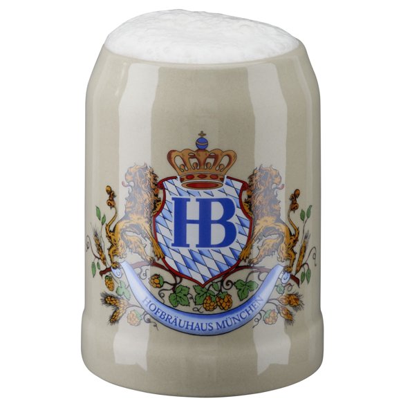 Chope de Bière Allemande Munich Hofbräuhaus München HB 0,5 Litre King Werk KI 1000060