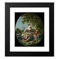 thumbnail image 2 of François Boucher 15x17 Black Modern Framed Museum Art Print Titled - The Hooves (1768), 2 of 5